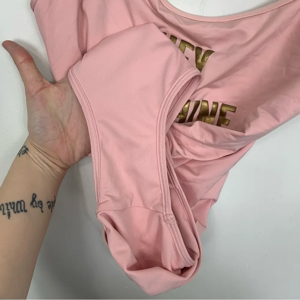 Kate Spade Hey Sunshine Light Pink One Piece Swimsuit Size Medium - Image 7