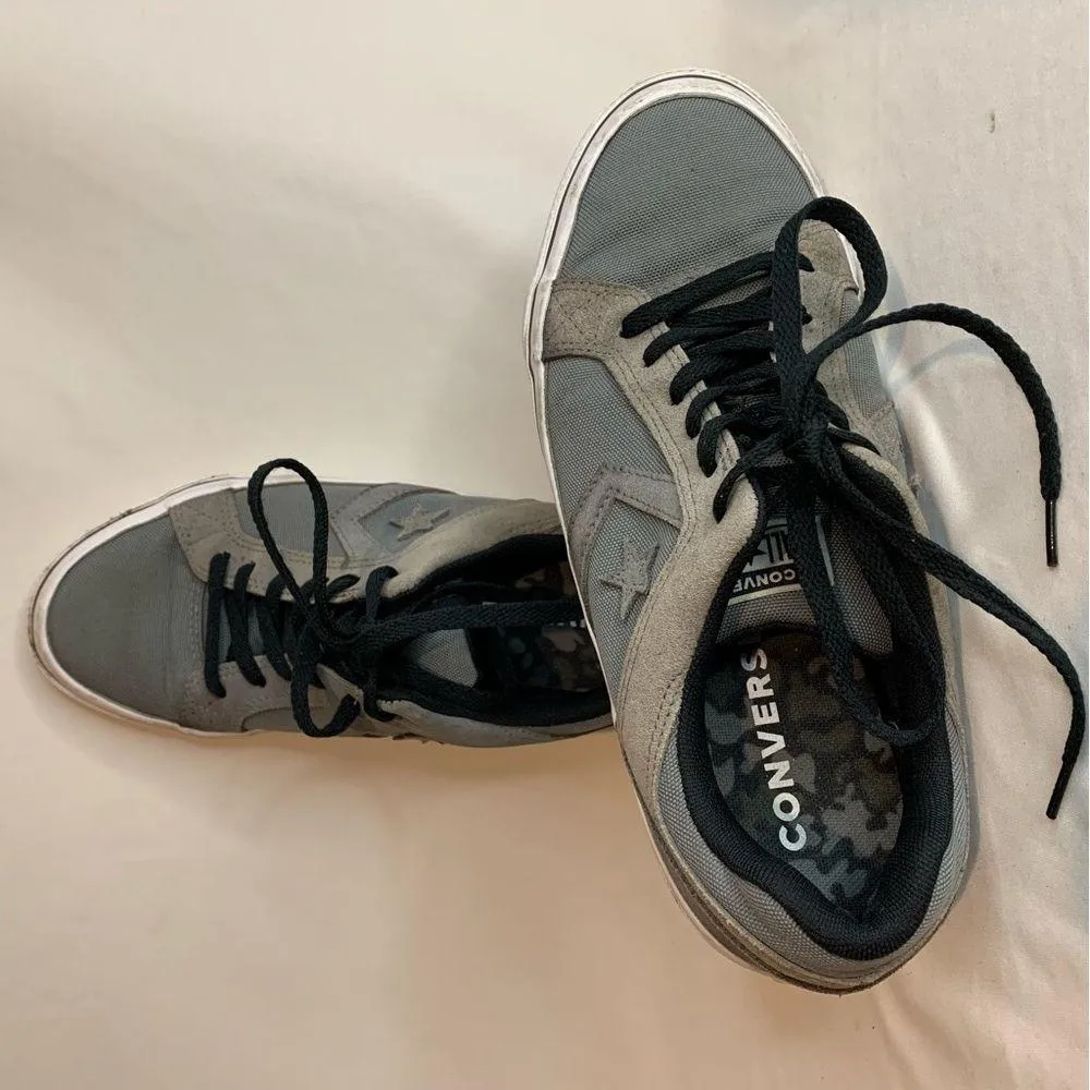 Converse All Star Low Top Gray Unisex Sneakers Men’s 9 / Womens 10.5 - Image 9