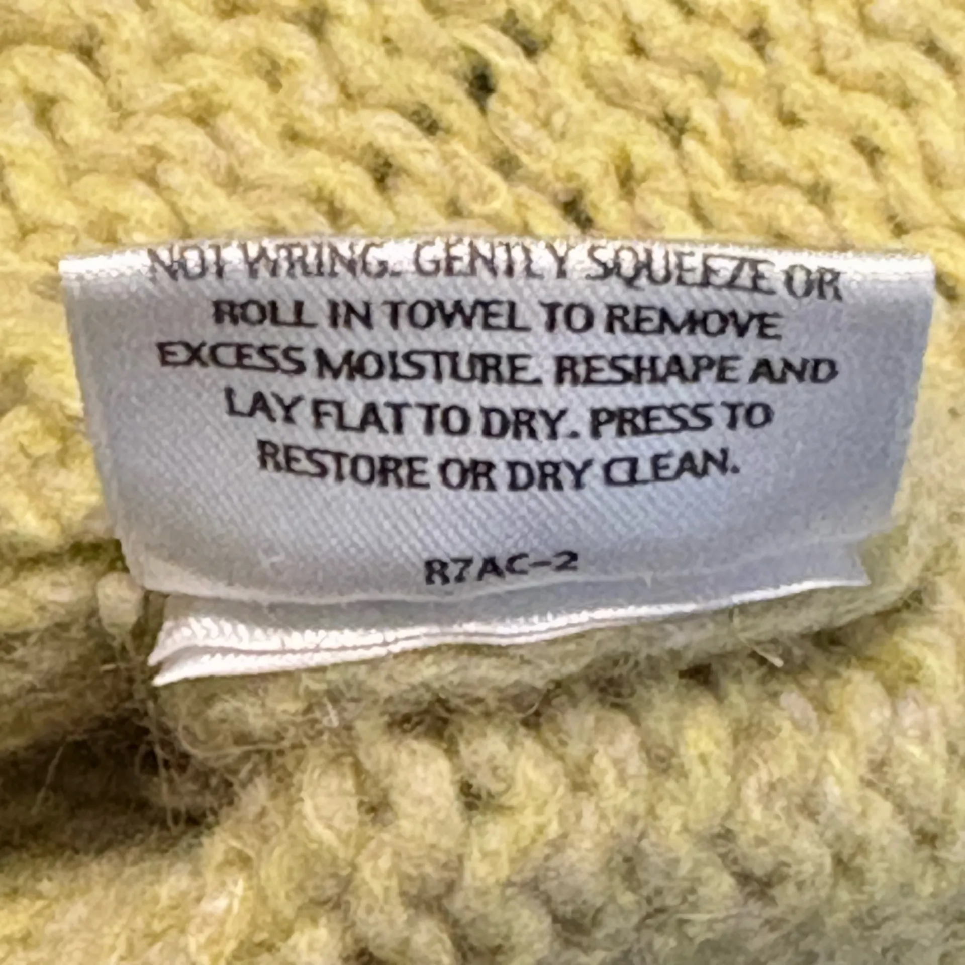 Eileen Fisher Wool Blend Light Green V-Neck Sweater. - Image 7