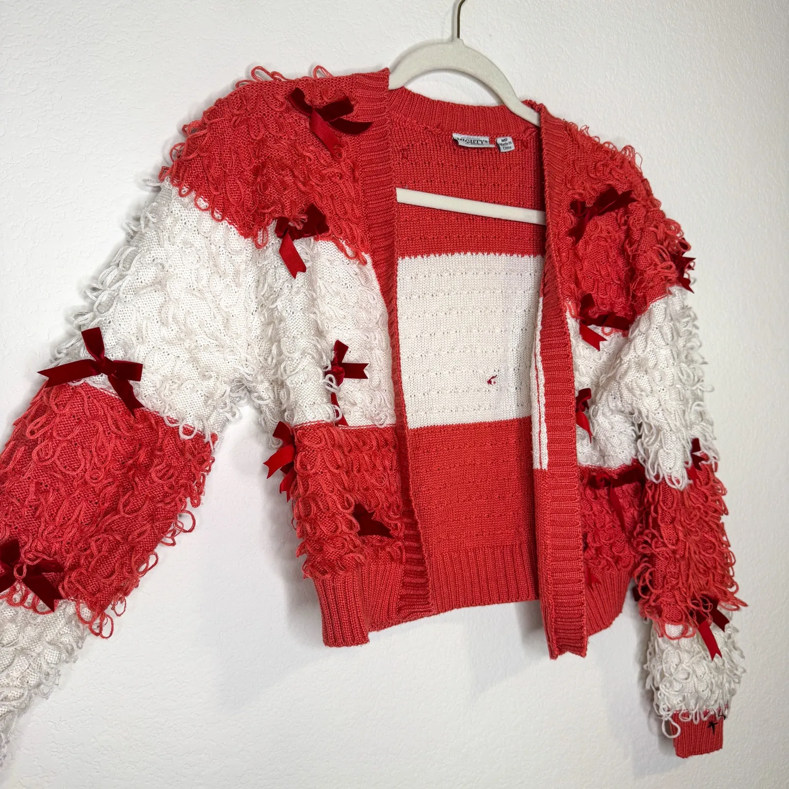 Mighty fine  Bow Open Cardigan Sweater - Image 10