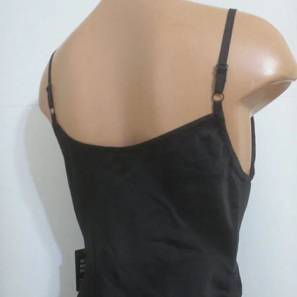 NWT Express Black Cowl Neck Ruched Side Tie Mini Slip Dress Size Small - Image 12