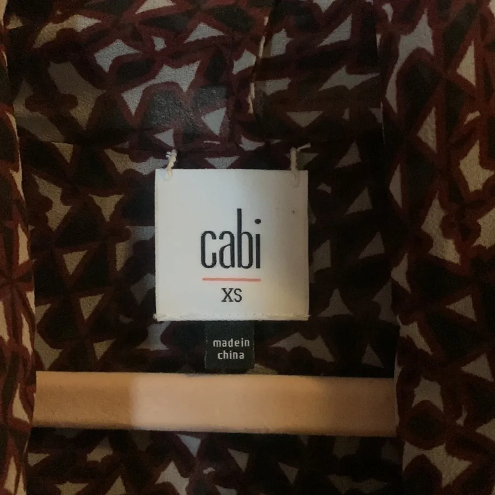 Cabi Houndstooth Print Career‎ Top | XS - Image 7