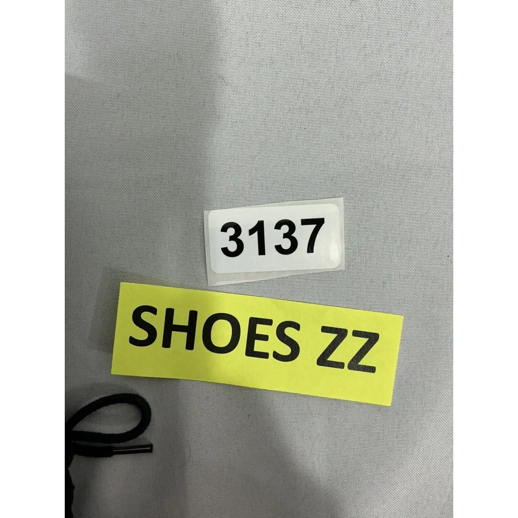 Womans Bobs By Sketchers Memory Foam Us 8 Black Fabric Lace Up Wedge Shoes - Image 9