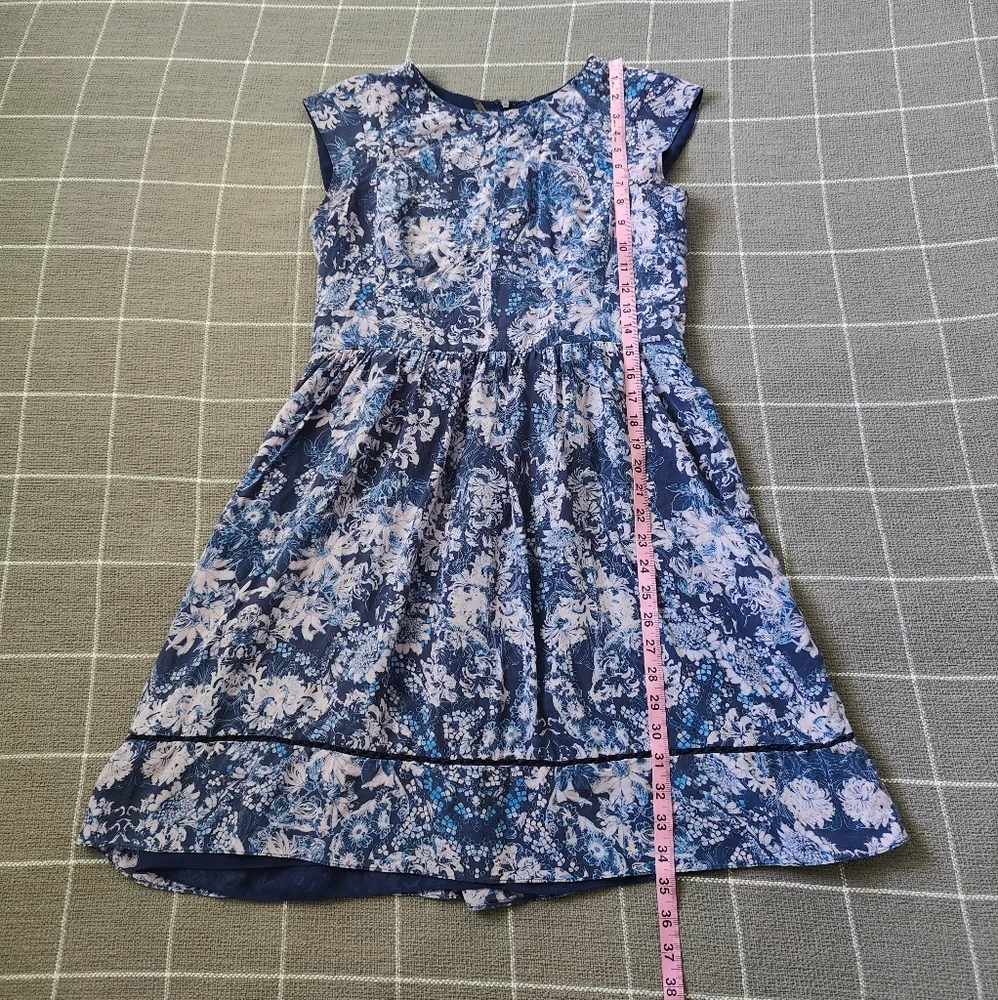 Rebecca Taylor Silk Floral Dress - Image 5