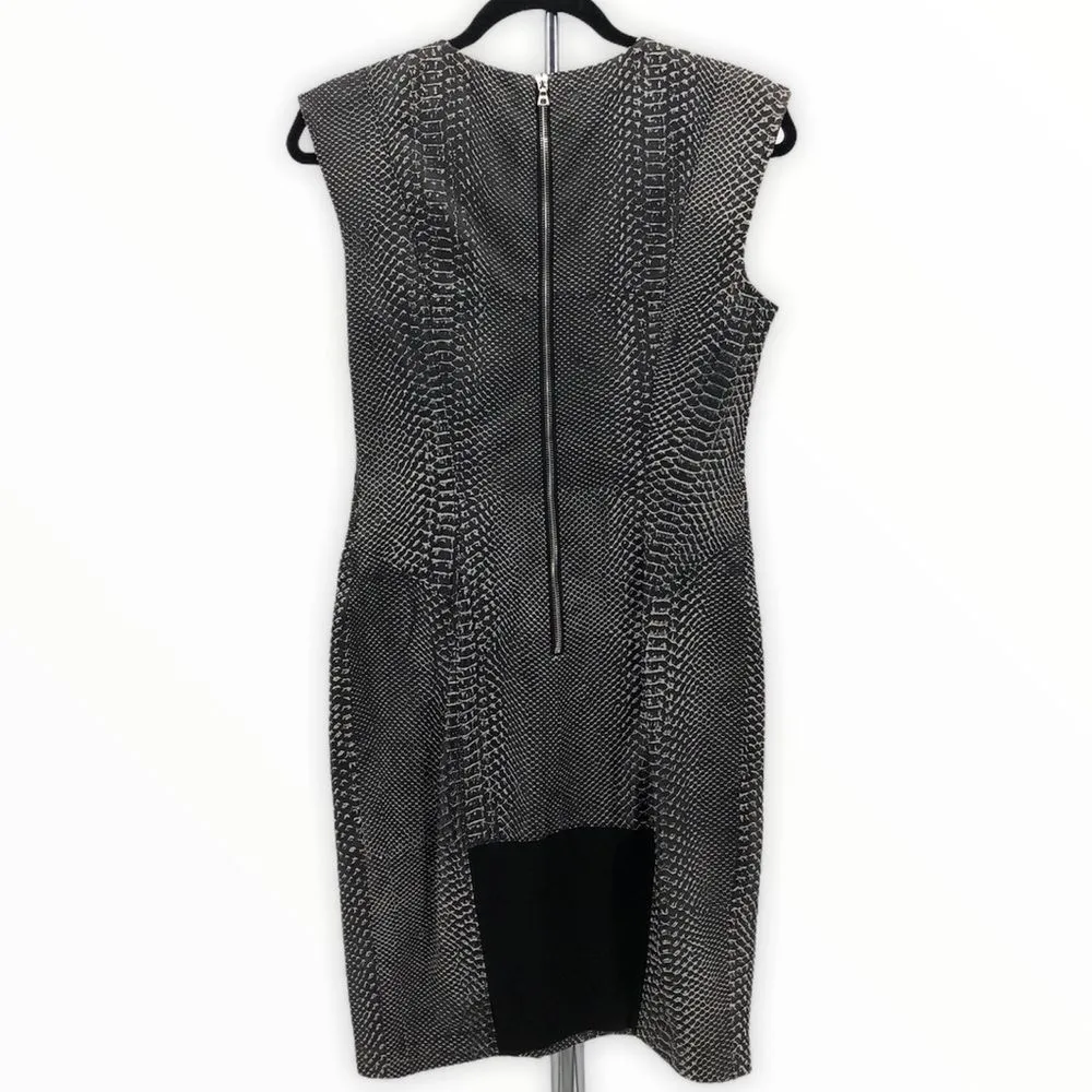 Kimberly Ovitz Snakeskin Embossed Leather Dress - Image 5