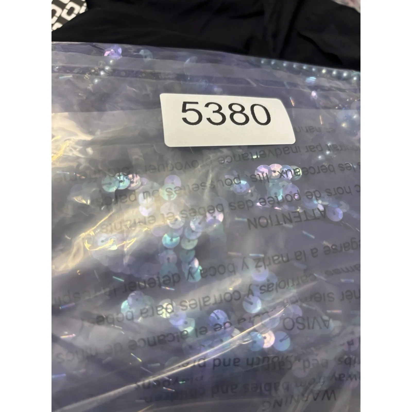 carlei lei sheer hand‎ beaded vintage blouses scallop hem purple size 10 - Image 13