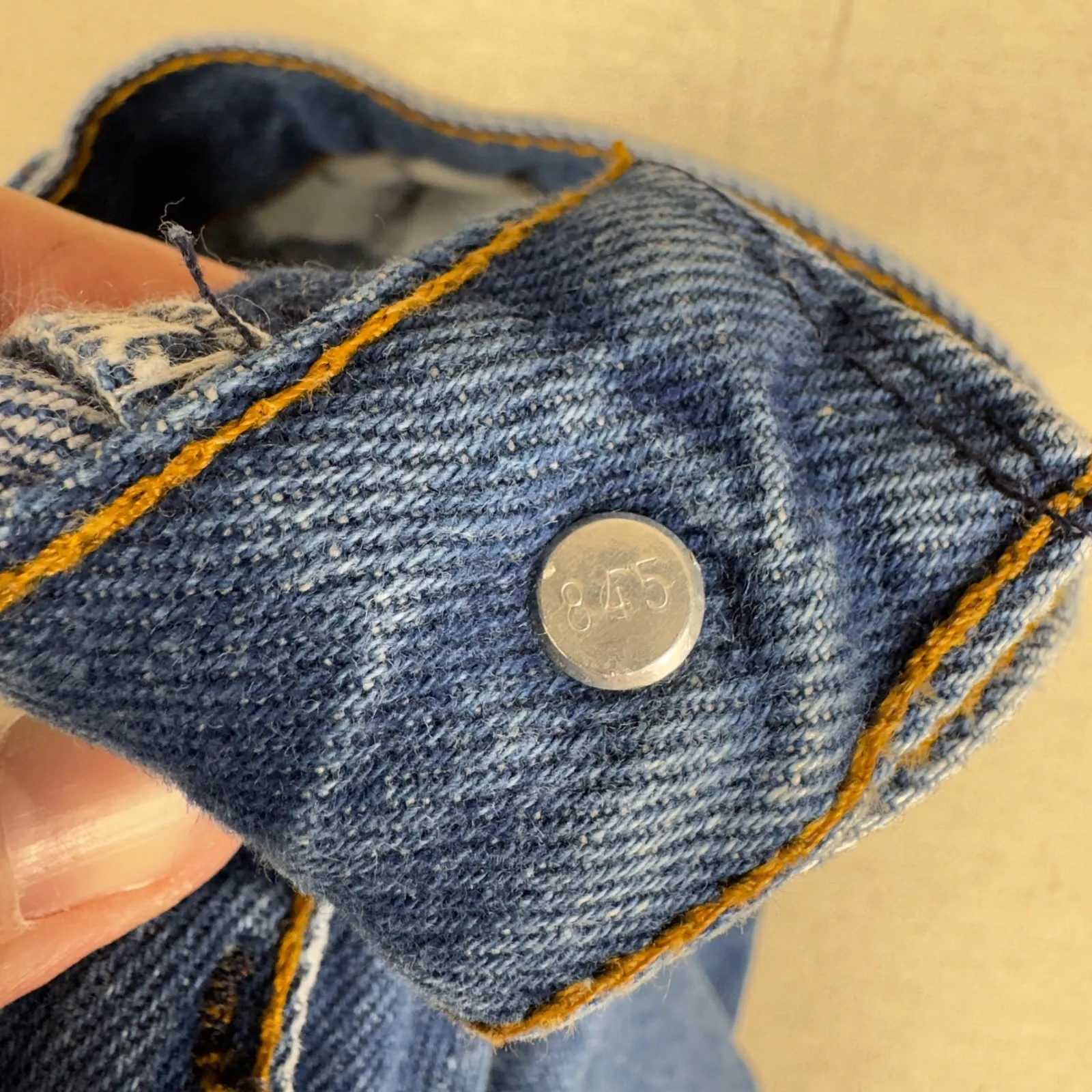 Vintage 90s Levi's 505 Women's Jeans Sz 6/8 High Rise Blue Denim Made in USA - Image 7