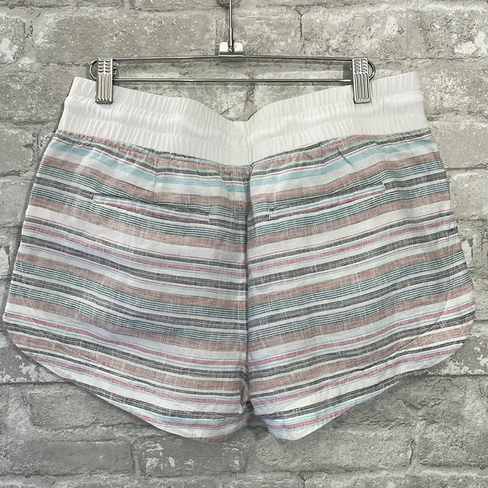 Athleta Cabo Linen Beachside Shorts - Image 3