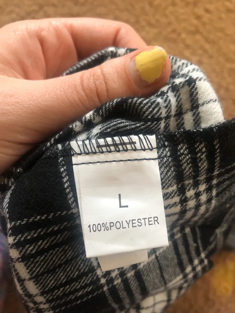 Romwe High Rise Plaid Pants (Please Read Below!!) - Image 4