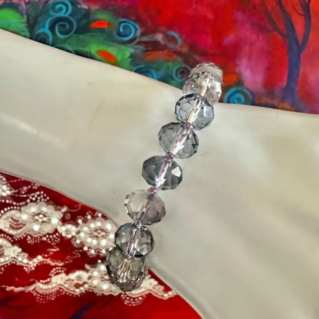 Heidi Daus Faceted Crystal Toggle Bracelet - Image 2