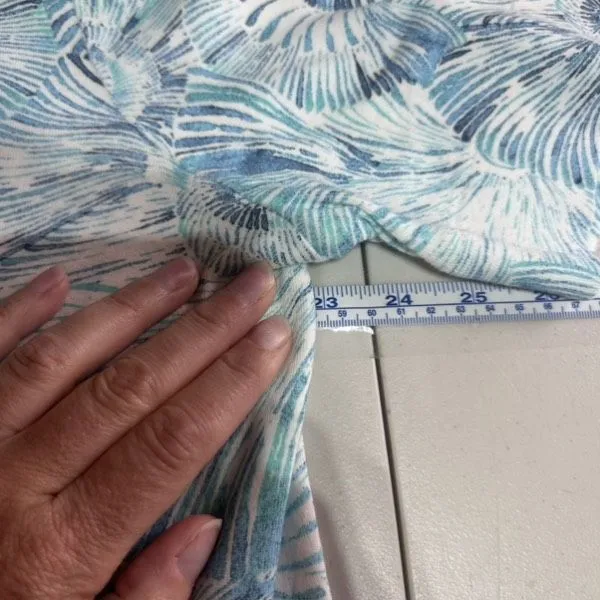 Chico's Seashell Print Pima‎ Cotton Short Sleeve T-Shirt Size 3, XL Coastal - Image 6