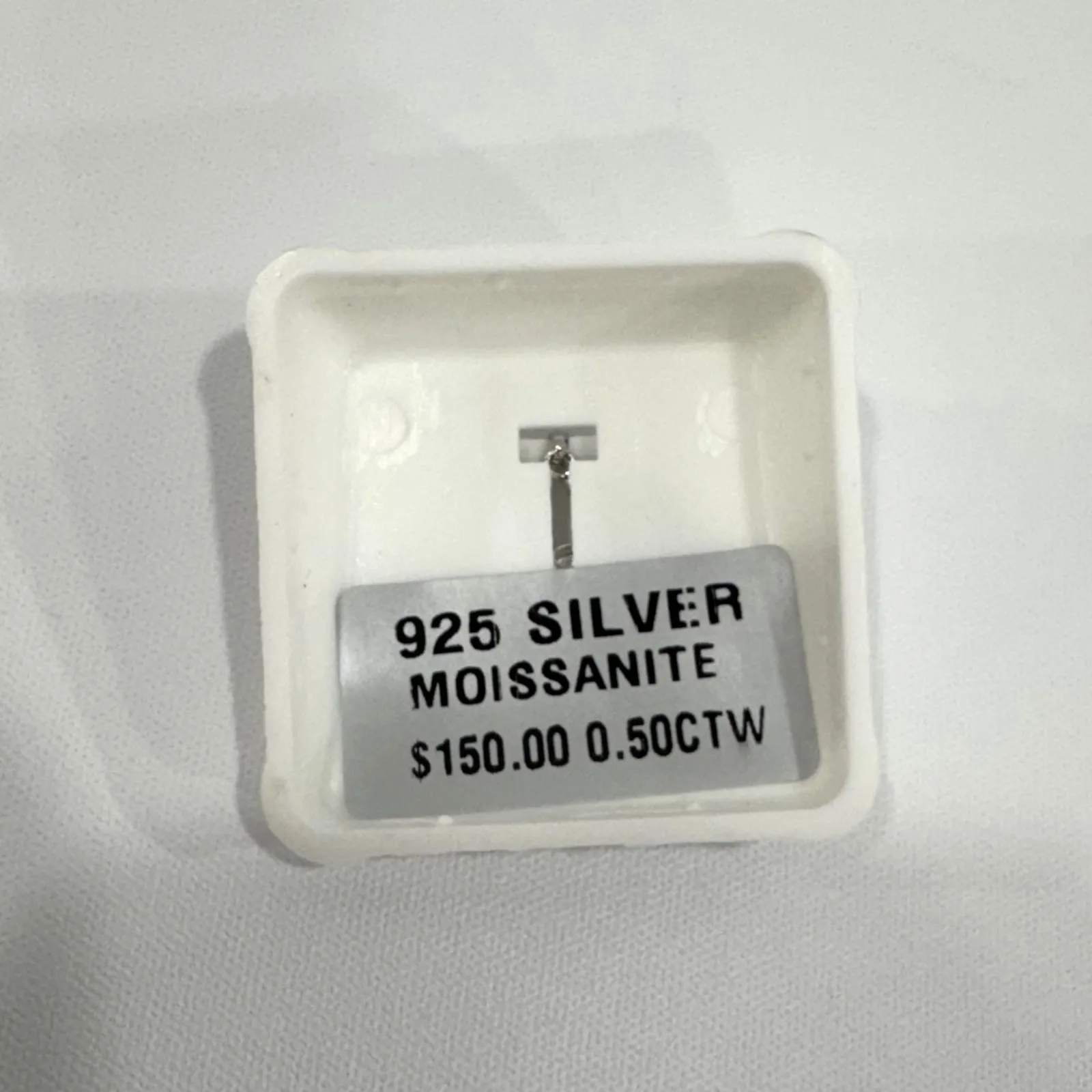 Turtle Necklace Pendant 925 Sterling Silver Moissanite Women 0.50ctw - Image 3