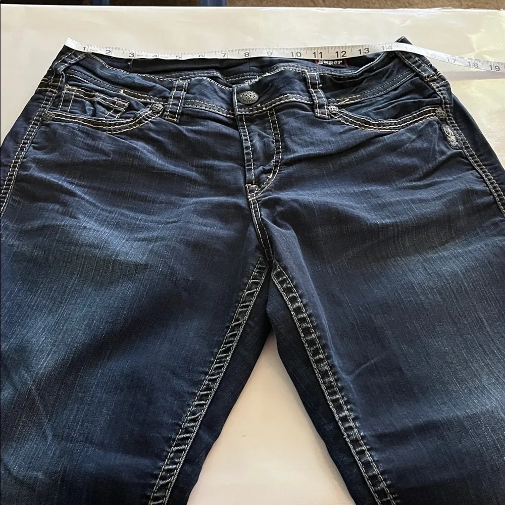 Silver Jeans Suki Mid Capri Size 34 - Image 4