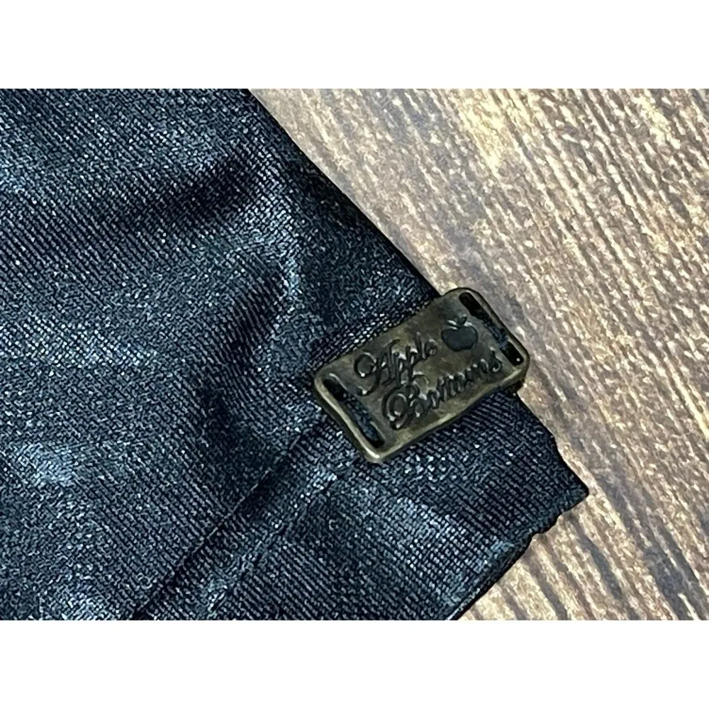 Apple Bottom Faux Leather Leggings Animal print size XS - Image 7