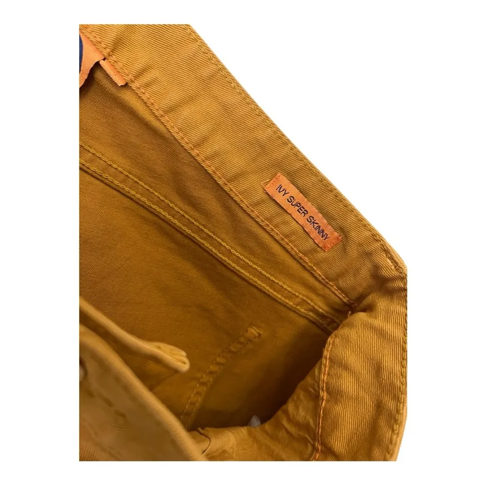 Tory Burch Women's Ankle Cropped Jeans in Orange Size 29 - Image 6