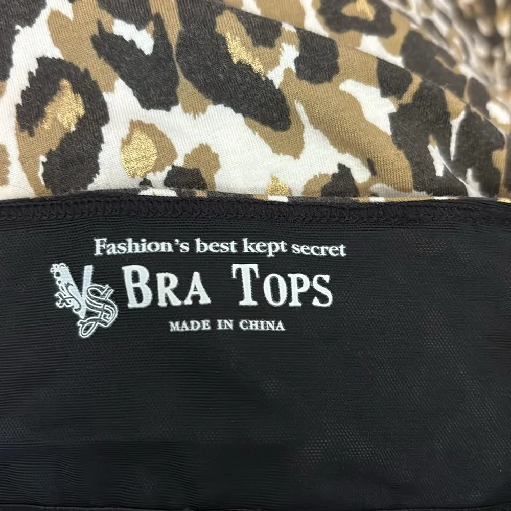 Victoria Secret bra top dress.  Fashions best kept secret size S leopard print. - Image 5