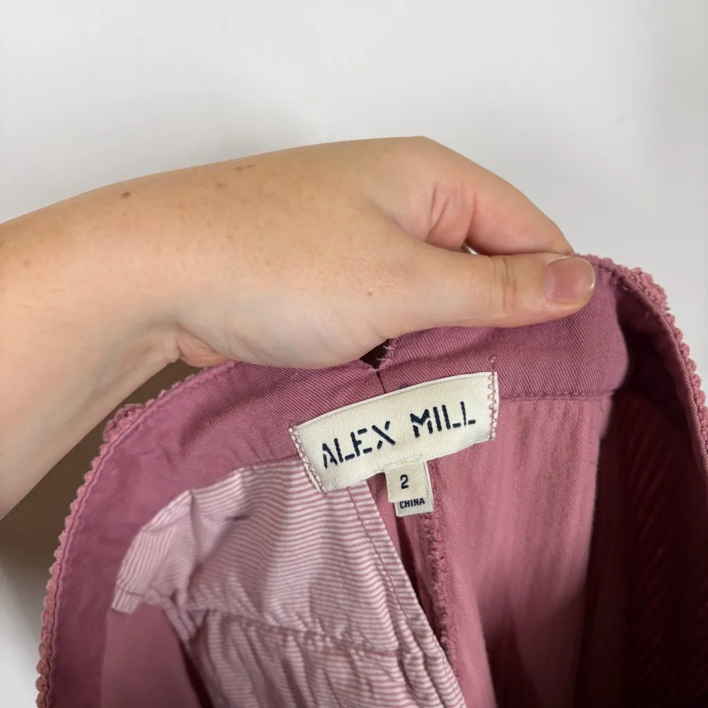 Alex Mill Rugged Corduroy Boy Pant Size 2 Pink - Image 9