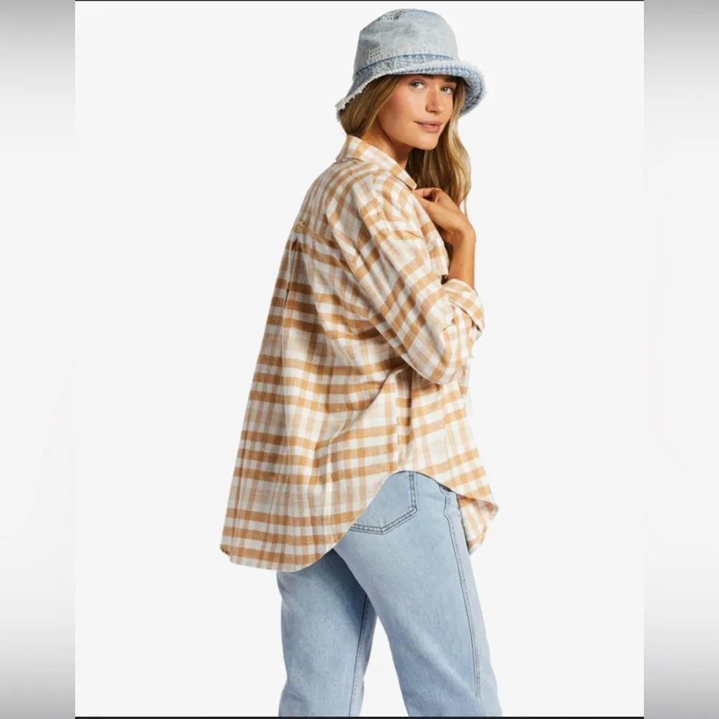 Billabong So Stoked flannel shirt - Image 3