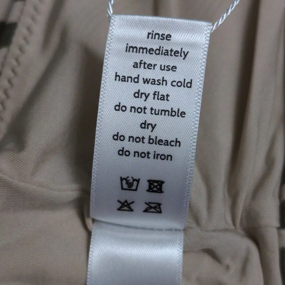 Andie The Hipster Bottom Bias Stripe Olive Animal Print Zebra Size M New - Image 9