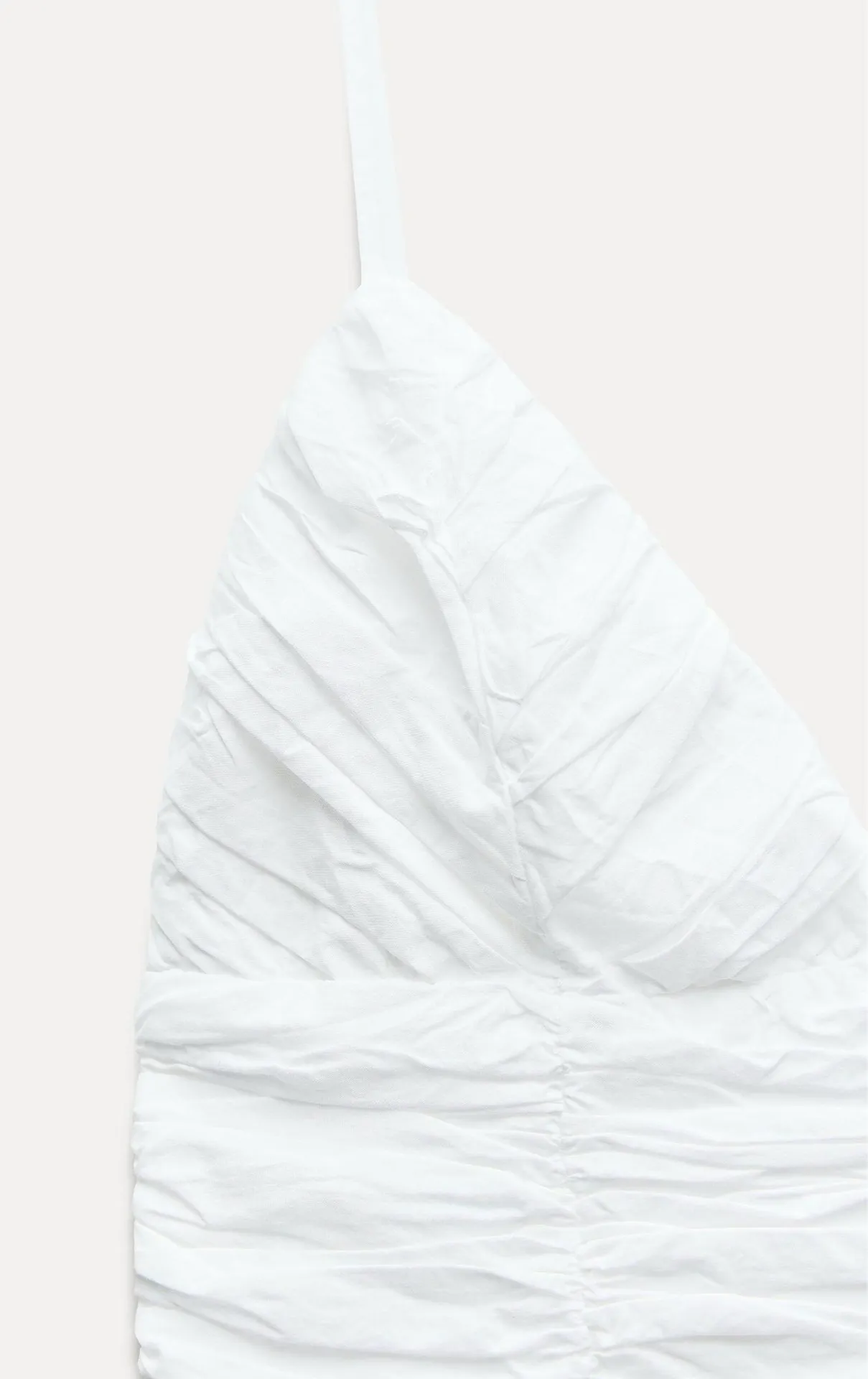 Zara White Spaghetti Strap bohemian crochet summer vacation sundress Dress - Image 13