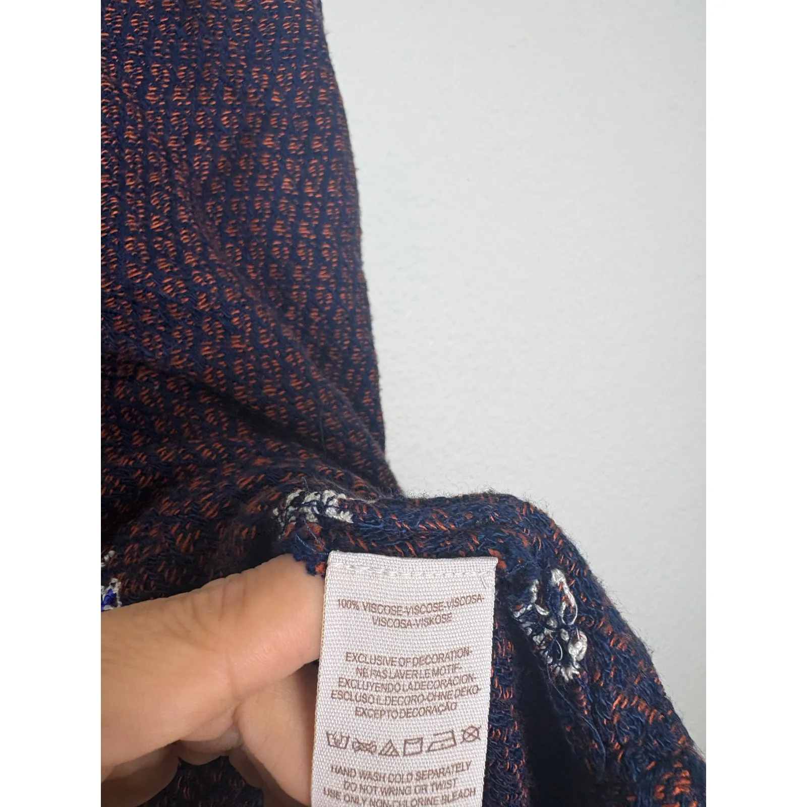 NWT Free People In The Clouds Mini Dress Size Small Embroidered Bohemian Beaded - Image 7