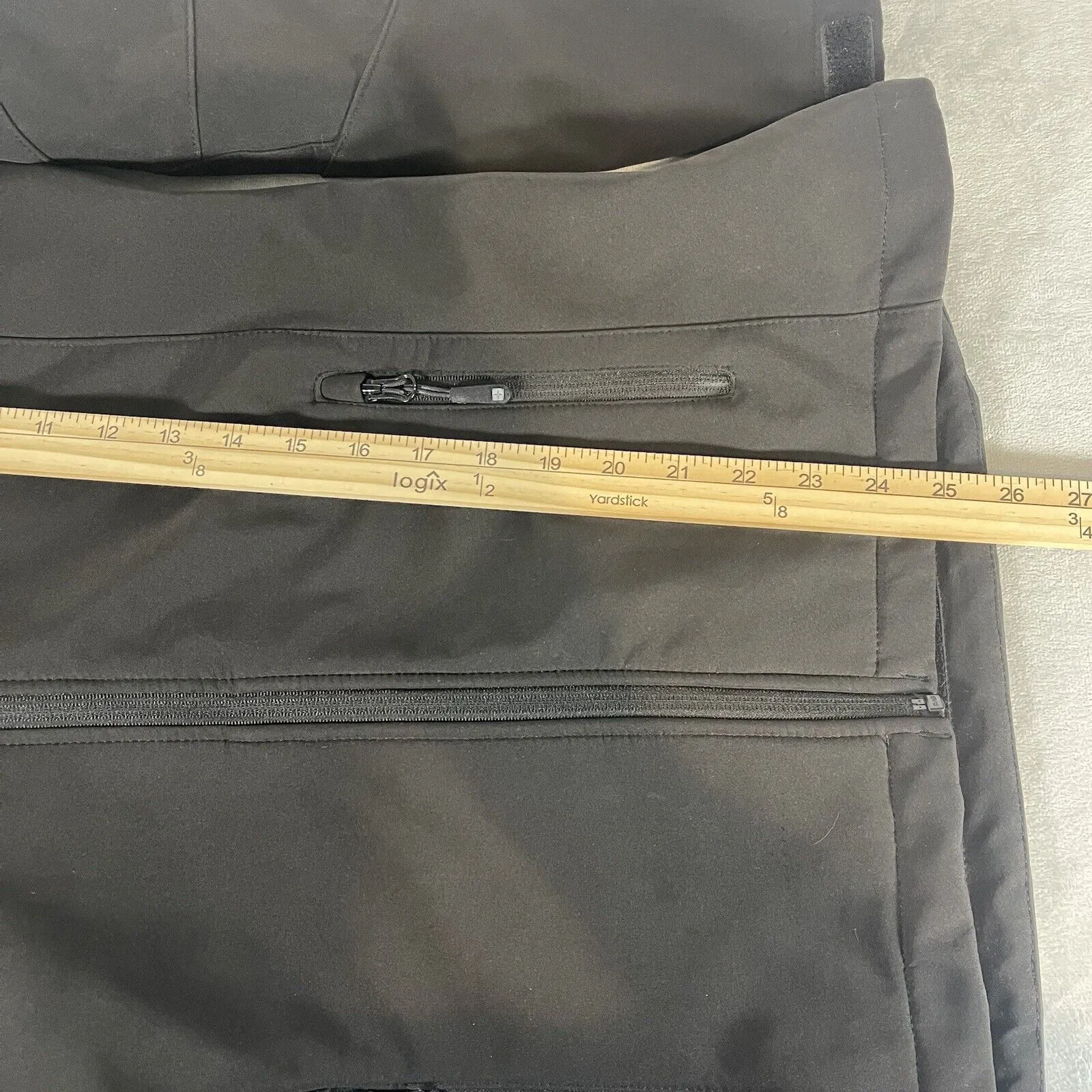 Mountain Warehouse Jacket Women 6 Black Exodus Softshell Outdoor Waterproof - Image 9