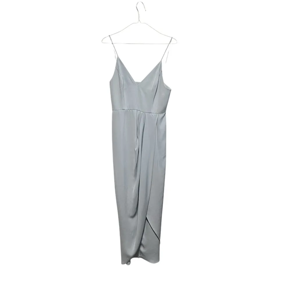 SHONA JOY x Revolve Cocktail Draped Dress in
Powder Blue in Powder Blue - Image 2