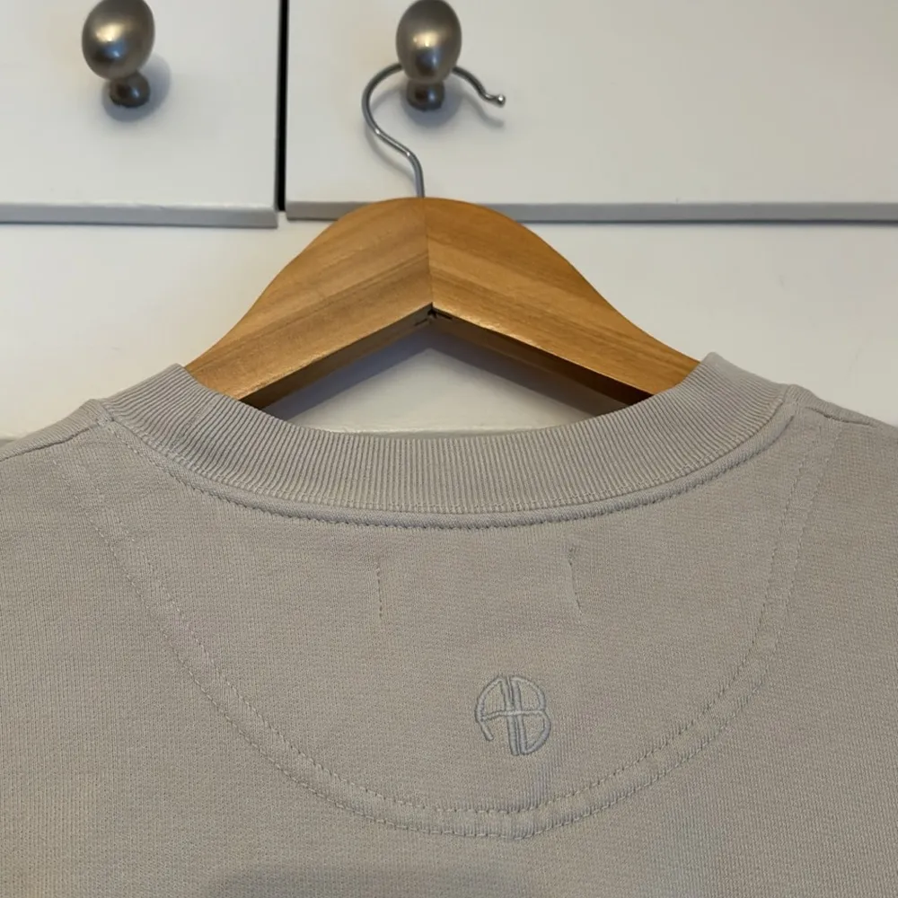 Anine Bing XS Muse Tan Stone Tiger Sweatshirt - Image 7