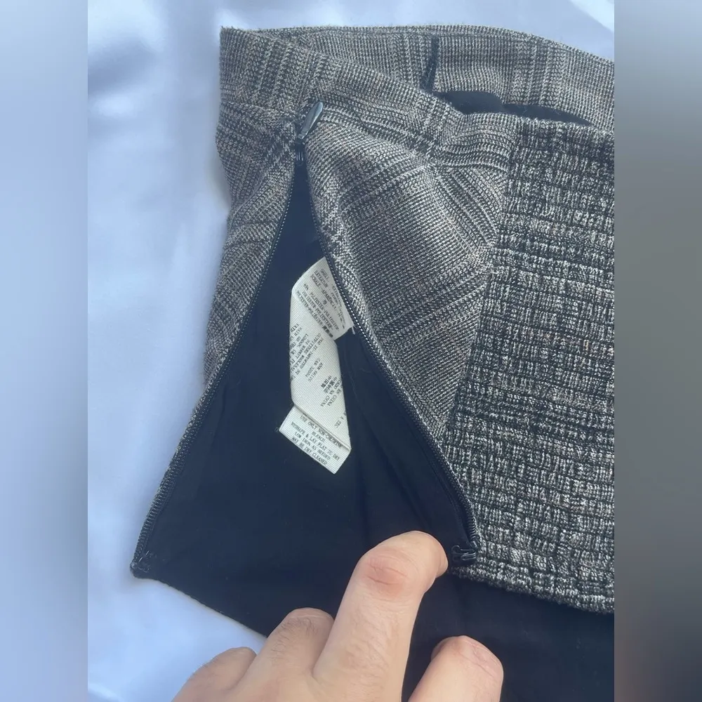 Free People corset bandeau top in a cool plaid print - Image 7