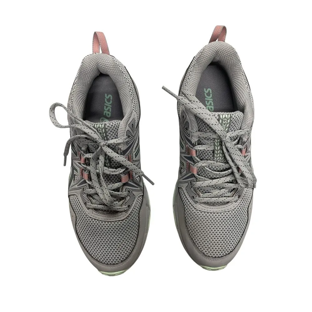 Asics Gel-Venture 8 Athletic Lace Up Gray Running Shoe Women's Size 8 Wide - Image 3