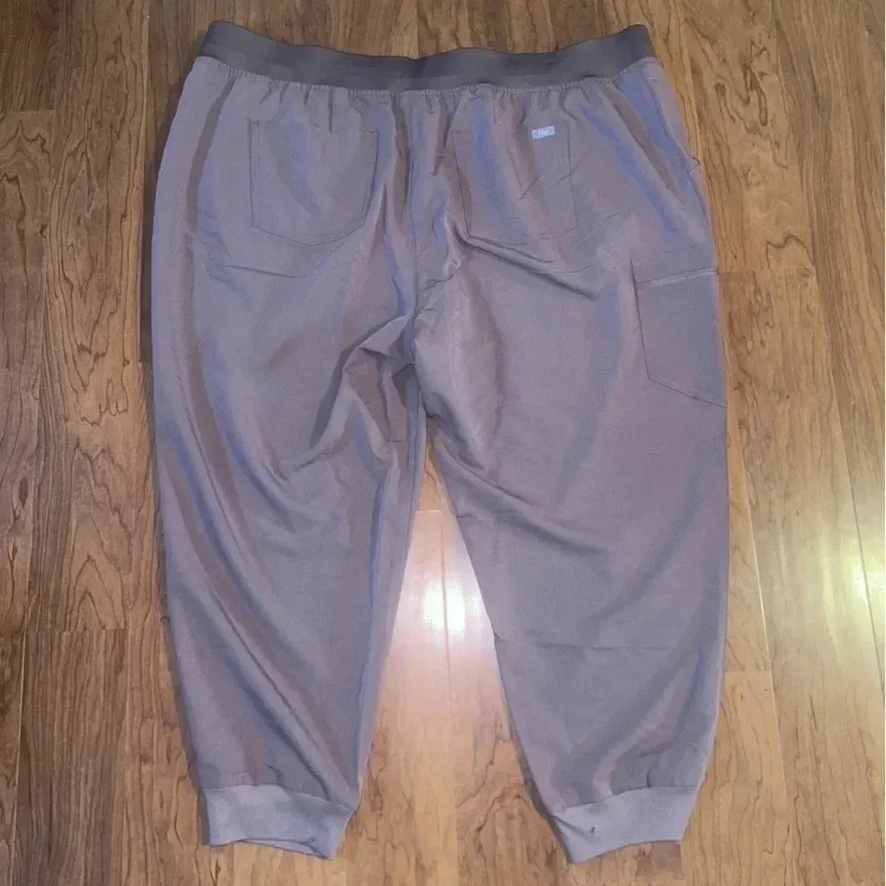 FIGS Zamora Jogger Scrub Pant Bottoms Women’s Brown 6XL - Image 5