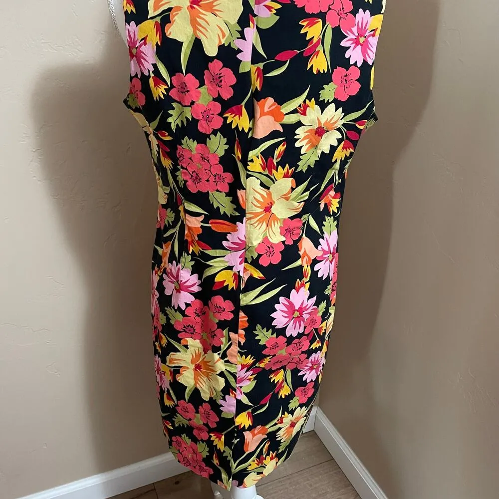 Vintage Eileen West Classics Dress Size 14 Petite Size M - Image 2