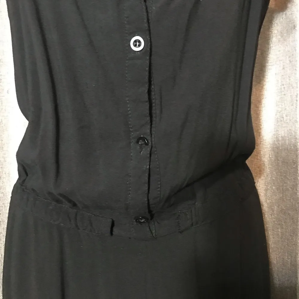 FNCY Black Cute Loose Sleeveless Capri Romper Size M - Image 5