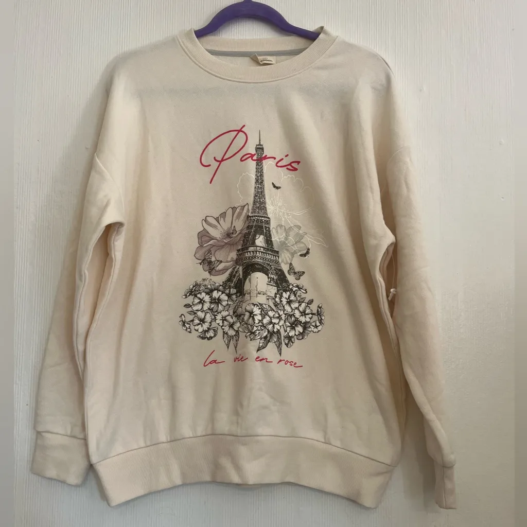 Self Esteem Cream Paris Graphic Sweater - Image 2