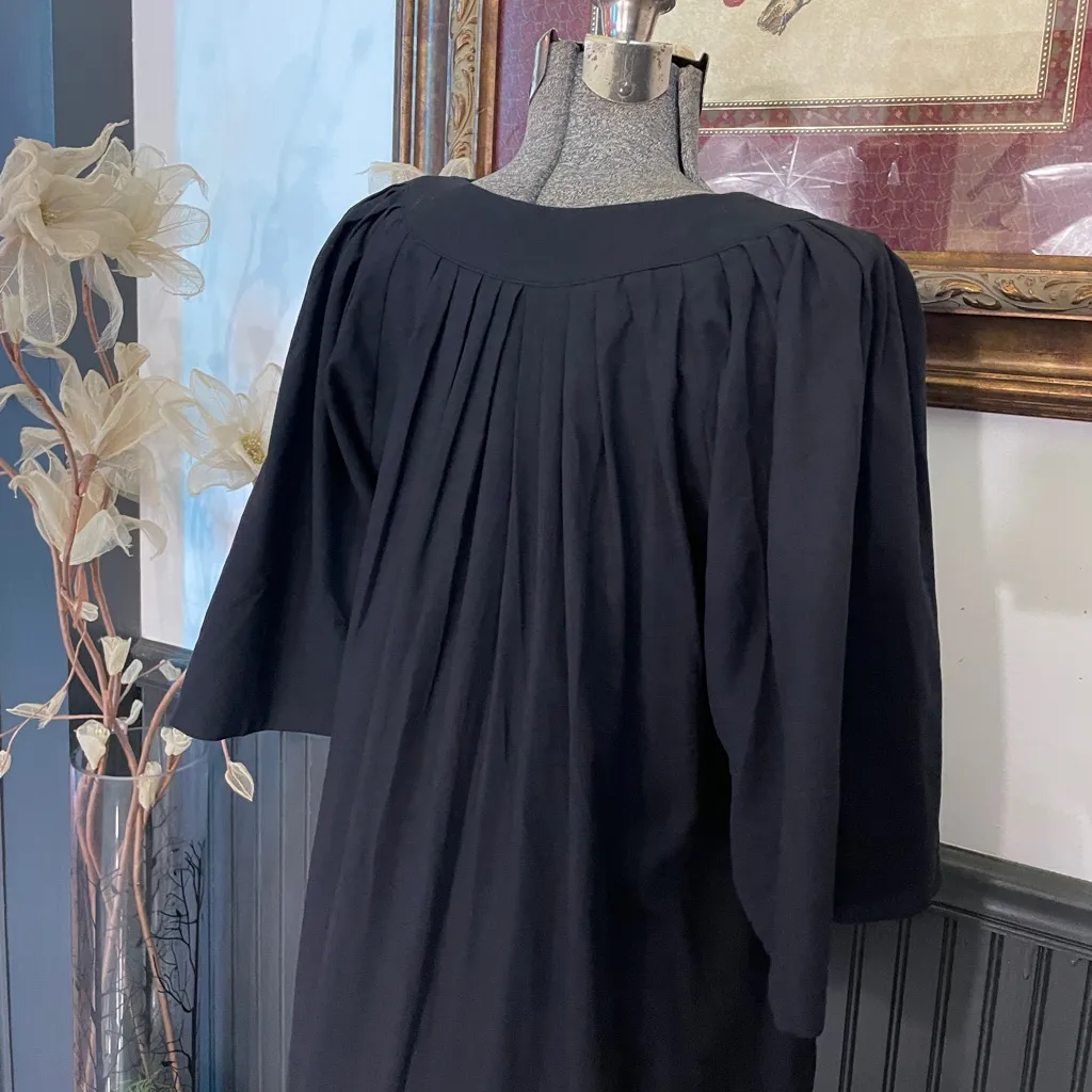 Tuckernuck Pomander Place Finley Black Cotton Flutter Sleeve Dress - Sz S 🧡🎀 - Image 10