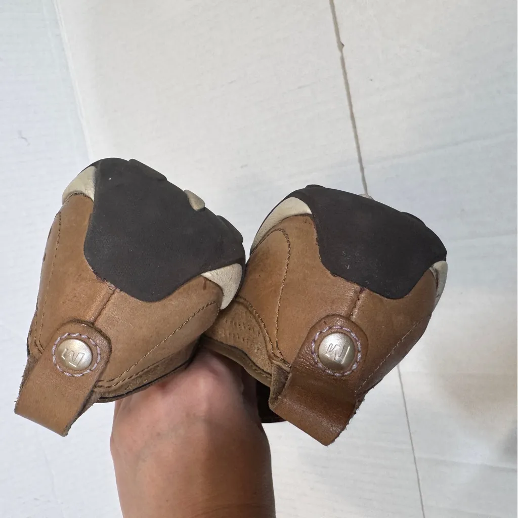 Merrell Brown Leather Loafer Flats Womens 7.5 Comfort Shoes Outdoors Gorpcore - Image 3