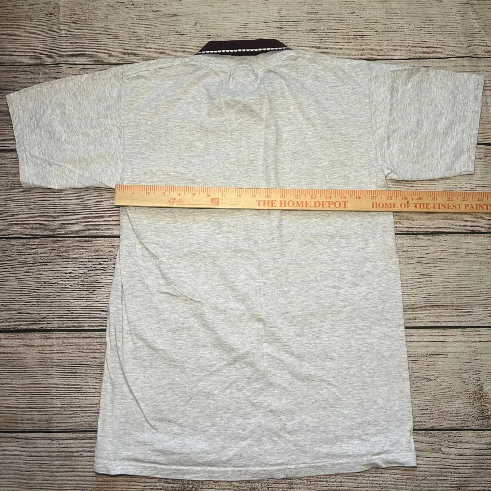 VTG 90s Nutmeg Collared T - Image 7
