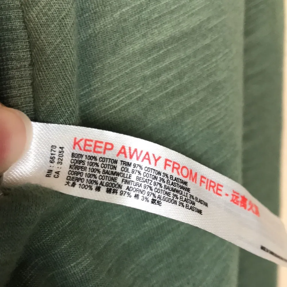 Free People Intimately Women’s Just Because Green Oversized Long Sleeve Jumpsuit - Image 10