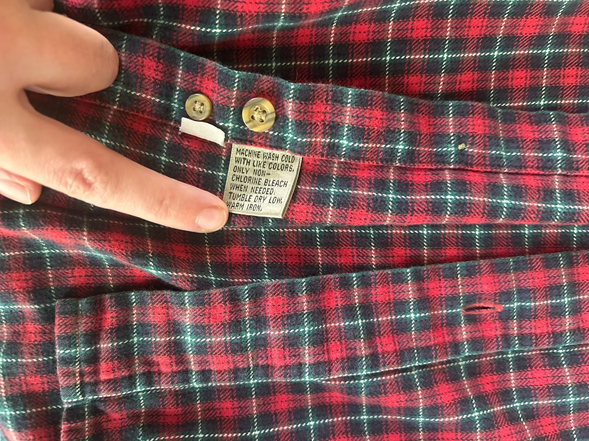 Bill Blass  flannel - Image 6