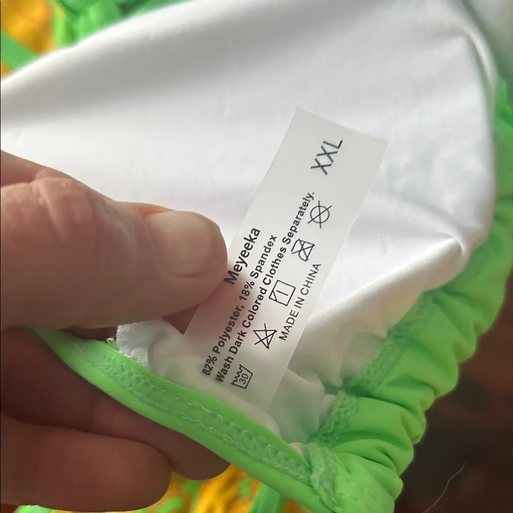 Bundle of bikini separates xl Green - Image 4