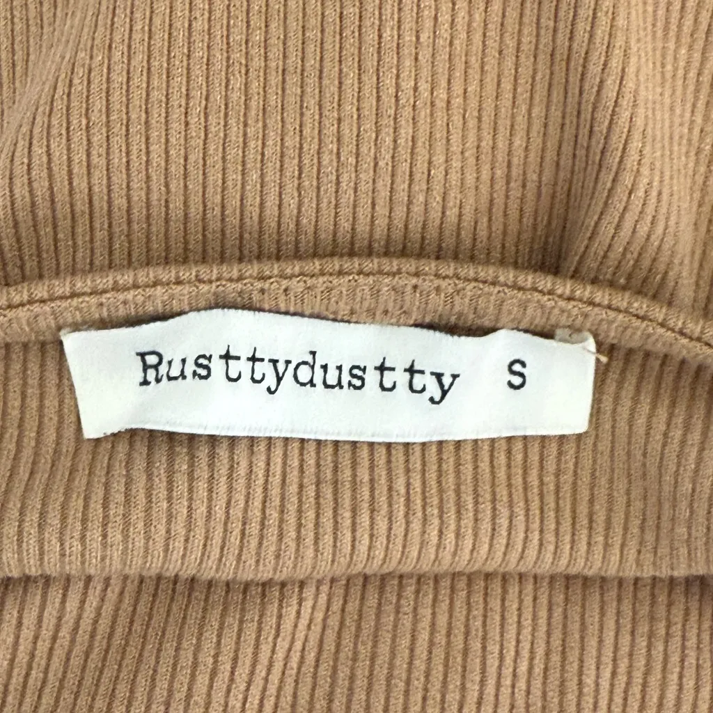 Stylish Brown Crop Top for Women Tan - Image 6