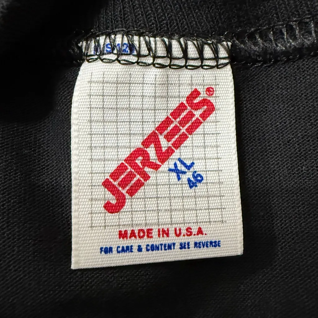 Vintage Jerzees Black Cow Print T-Shirt Dress Size XL - Image 8