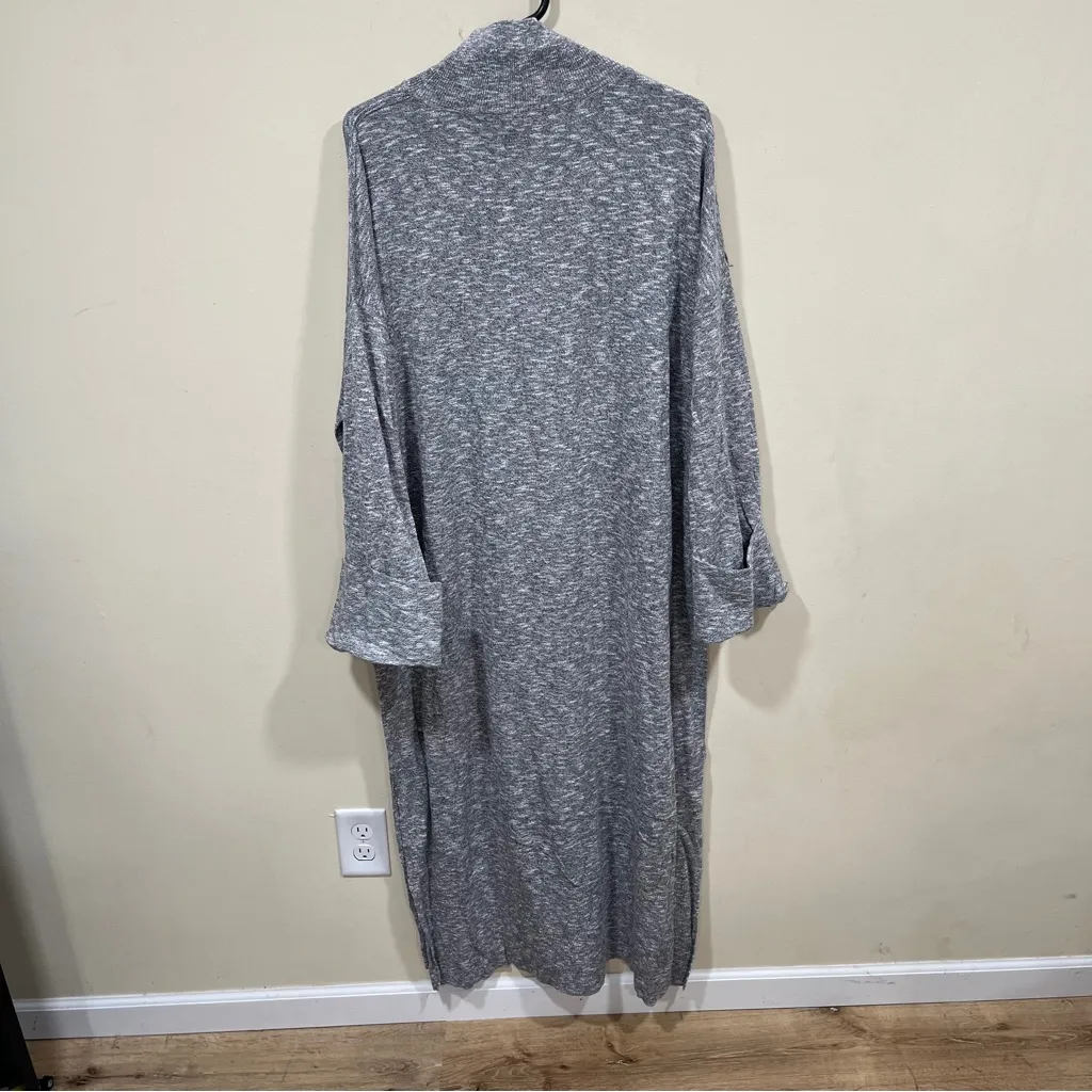 NWT Free People Beach Lifestyle Maxi Dress Gray Sage Size Large Oversize - Image 7
