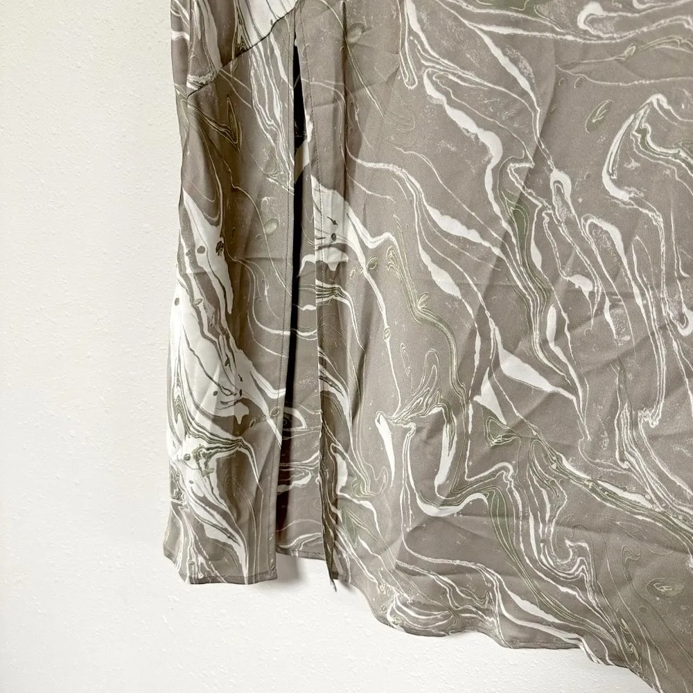 *NEW* Gilli Alana Midi Skirt Tan Size L - Image 4