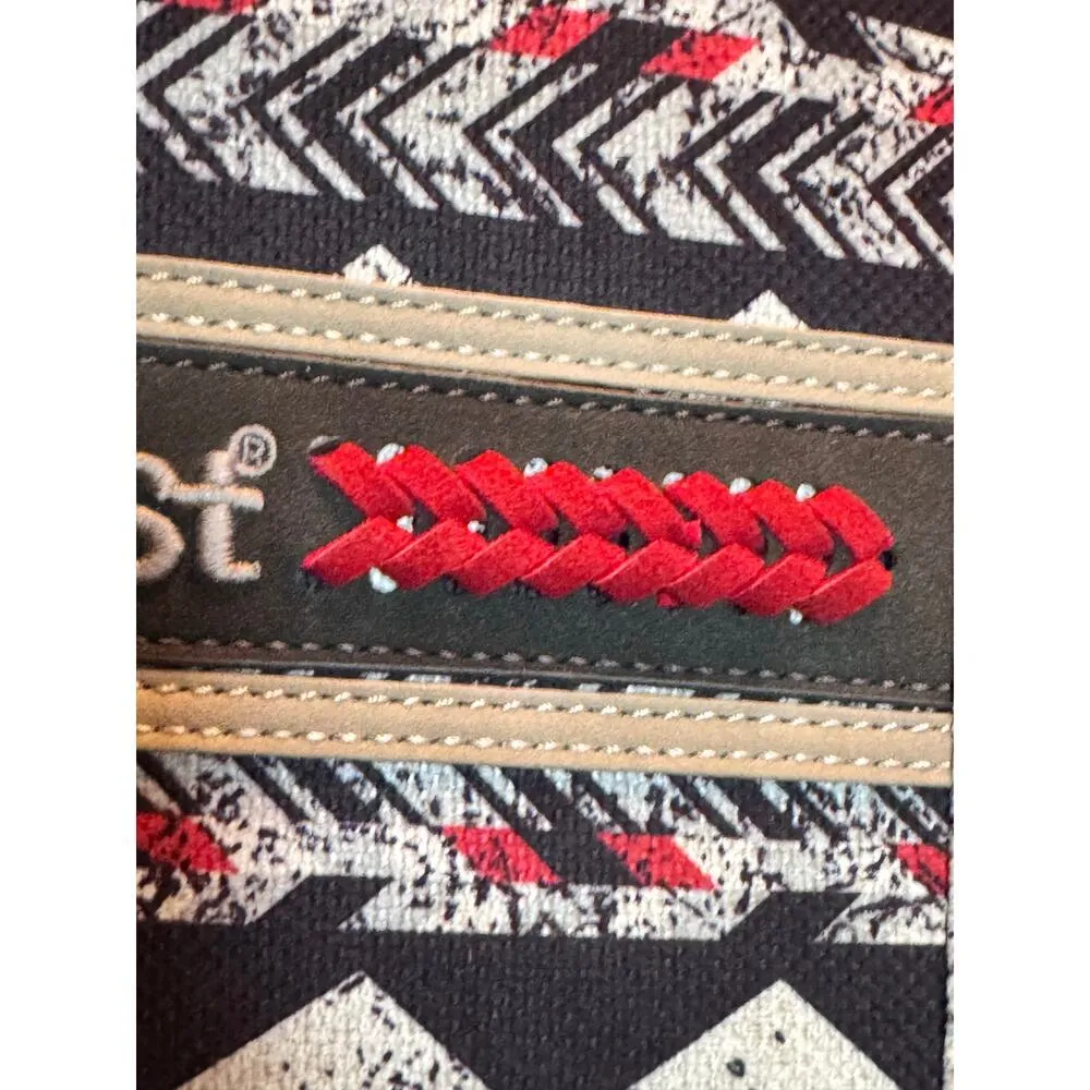 Montana West Concealec Carry Textile handbage 10.7" X 5" X 8.5" (w/strap 46") - Image 5