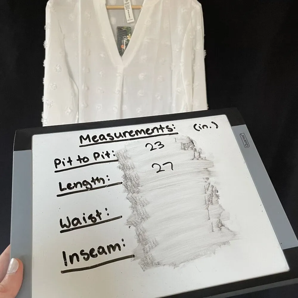 NWT Blooming Jelly women's size XL shirred long sleeved blouse business casual - Image 7