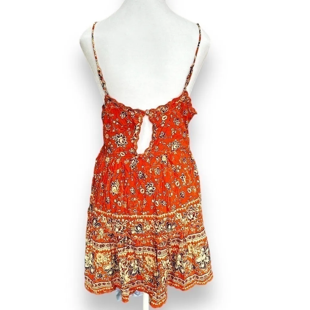 Urban outfitters sundress medium keyhole back summer beach boho costalcowgirl   - Image 4
