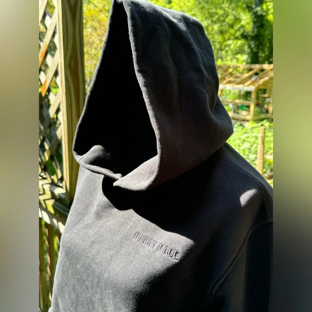 Adidas x Pharrell Williams human race hoodie black size xsmall - Image 4