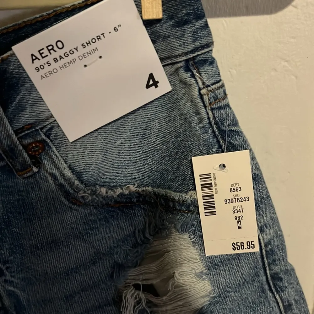 Blue Jean Shorts Denim - Image 3