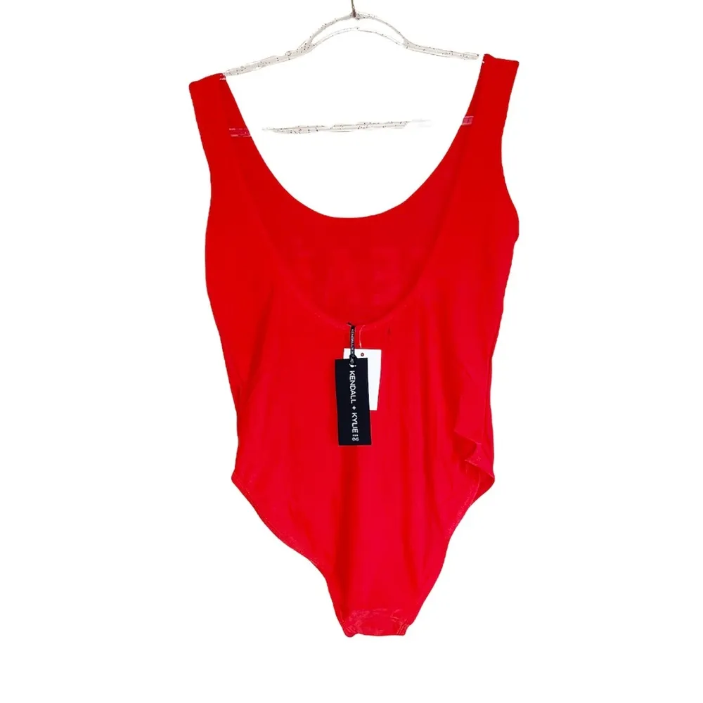 NWT KENDALL + KYLIE  TEAM MERMAID ONE PIECE SWIMSUIT RED XL - Image 5